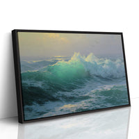 Ocean's Wild Dance At Dawn