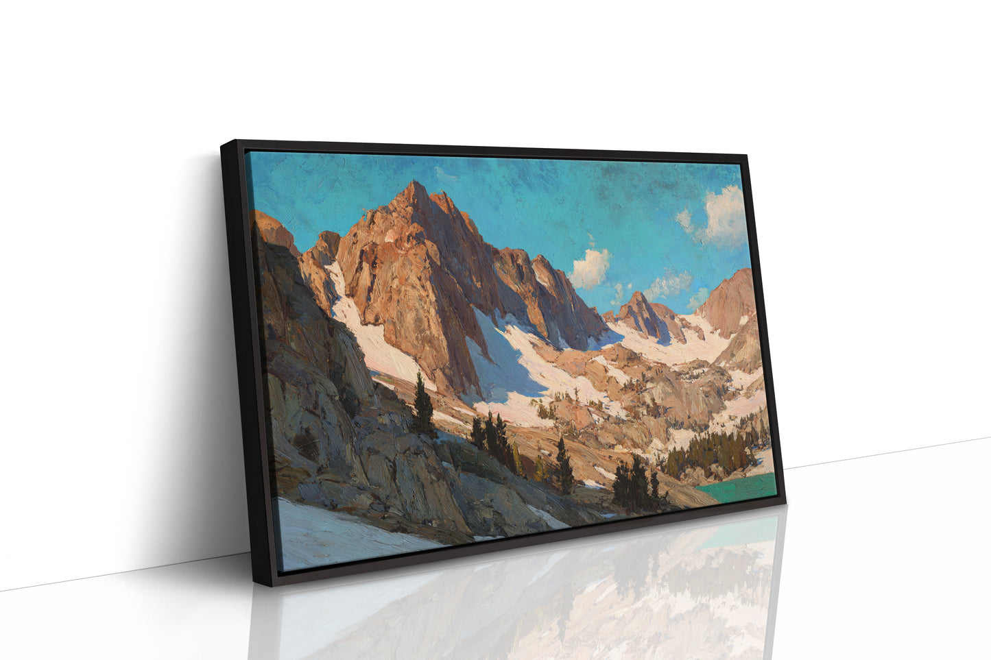 Alpine Peaks Touch Morning Light