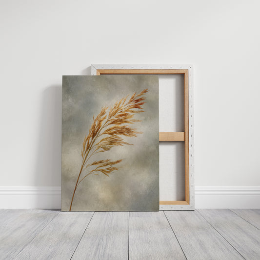 Golden Grains in Gentle Breeze