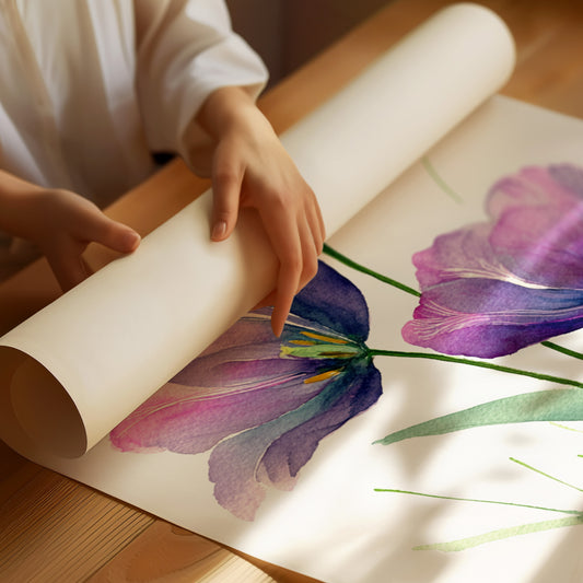 Petals Dance in Gentle Breeze