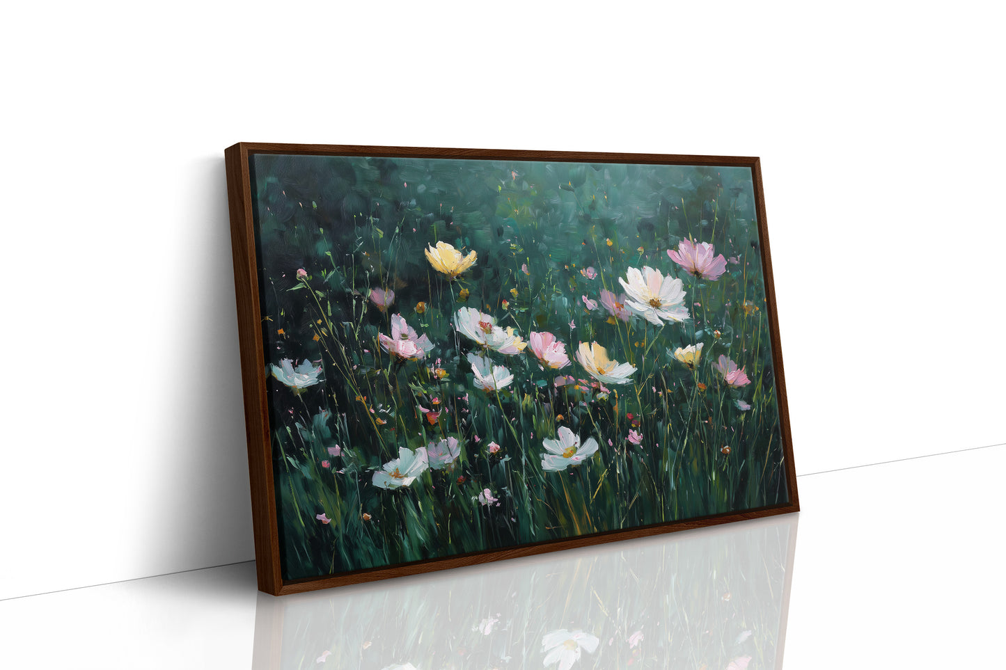 Cosmos Dance Against Forest Depths