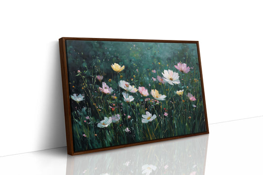 Cosmos Dance Against Forest Depths