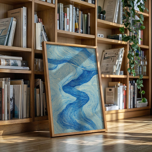 Currents of Blue and White