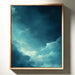 Celestial Drift Through Midnight Blue