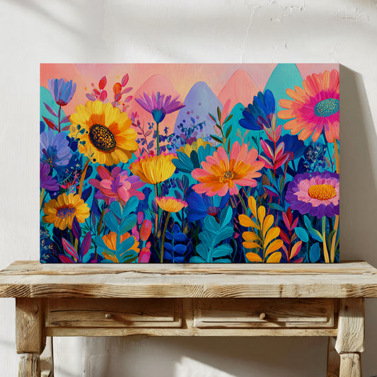 Summer Gardens Sing In Rainbow