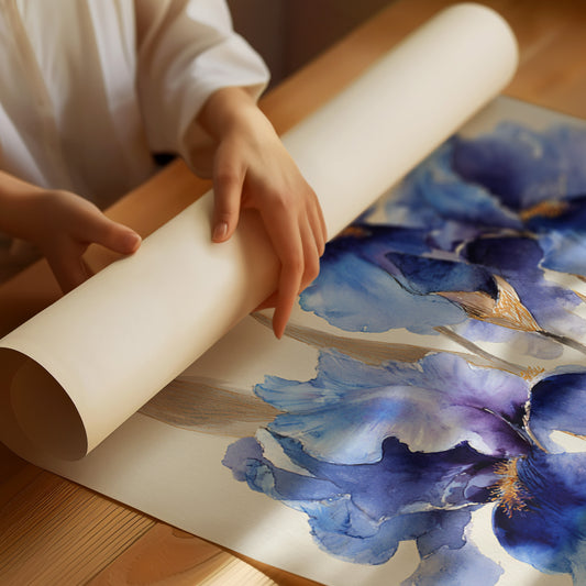 Beneath The Blue Petal Canopy