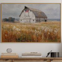 Prairie Stars Above Weathered White