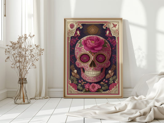 Petals Adorn the Eternal Face
