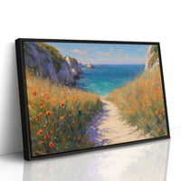 Poppies Dance Along Ocean Trails