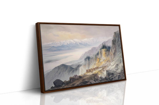 Journey Through Mountain's Embrace