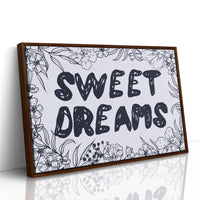 Sweet Dreams Groovy Line Art