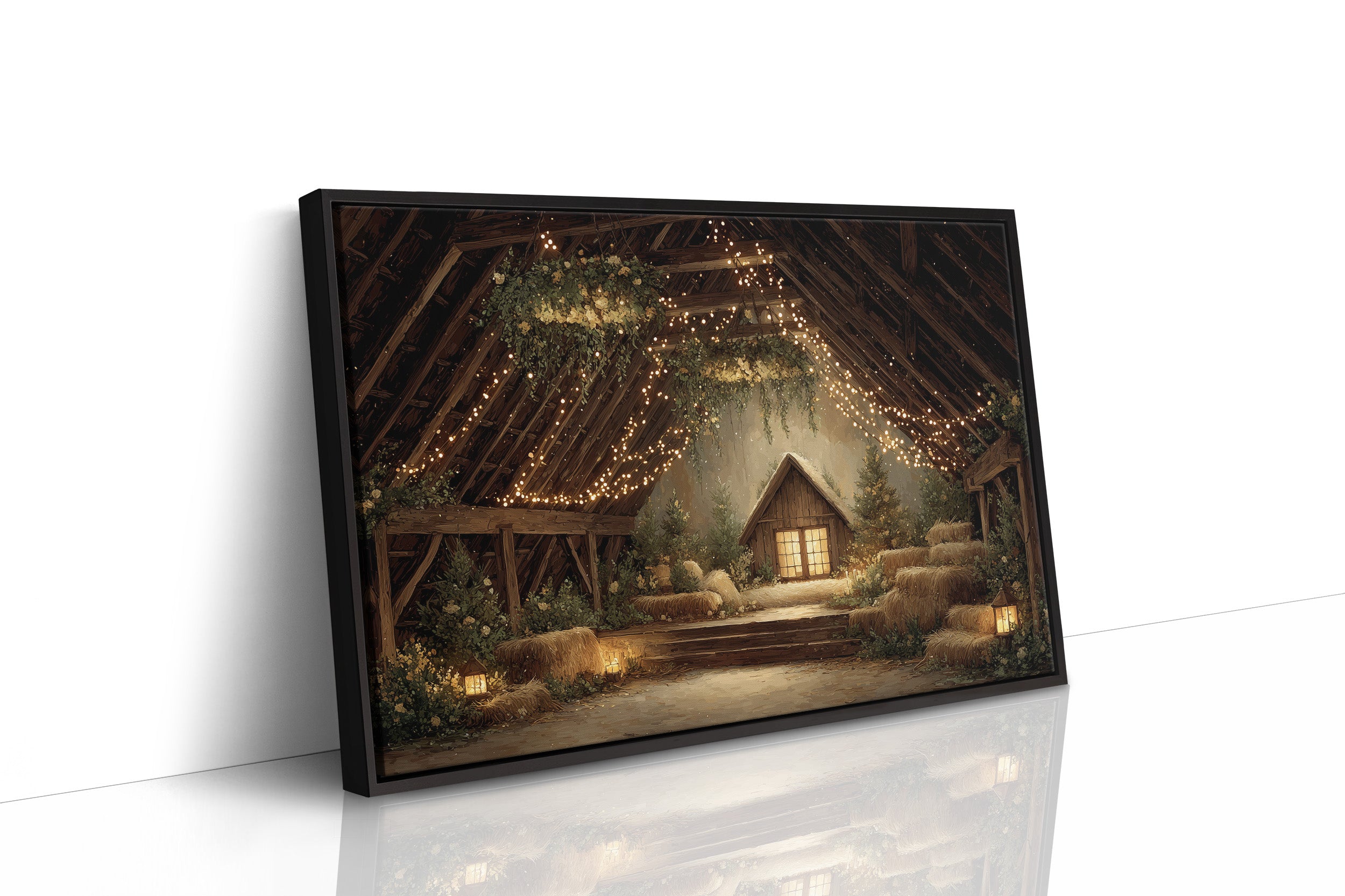Barn Lights, Quiet Glow