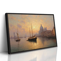 Venetian Sails Chase Golden Light