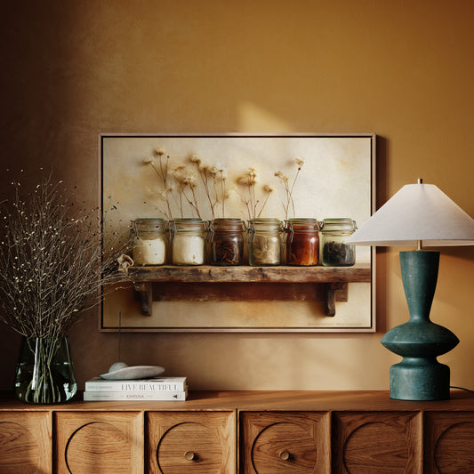 Treasures of the Rustic Shelf