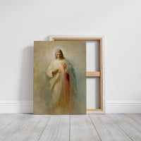 Divine Radiance Emanates From Sacred Heart