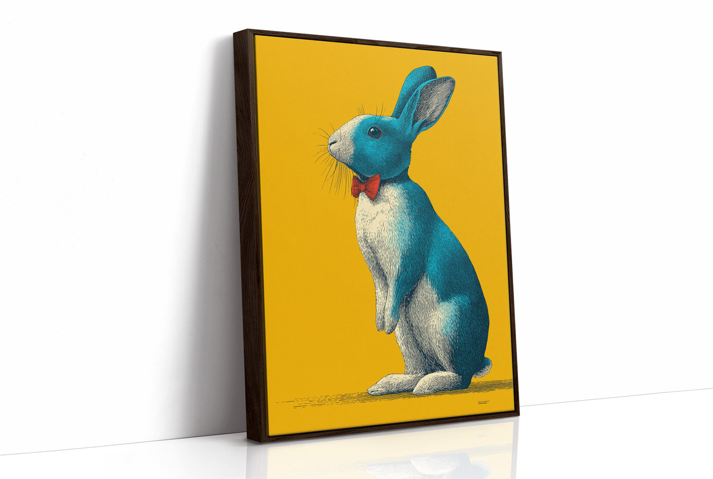 Blue Rabbit, Red Bow Tie