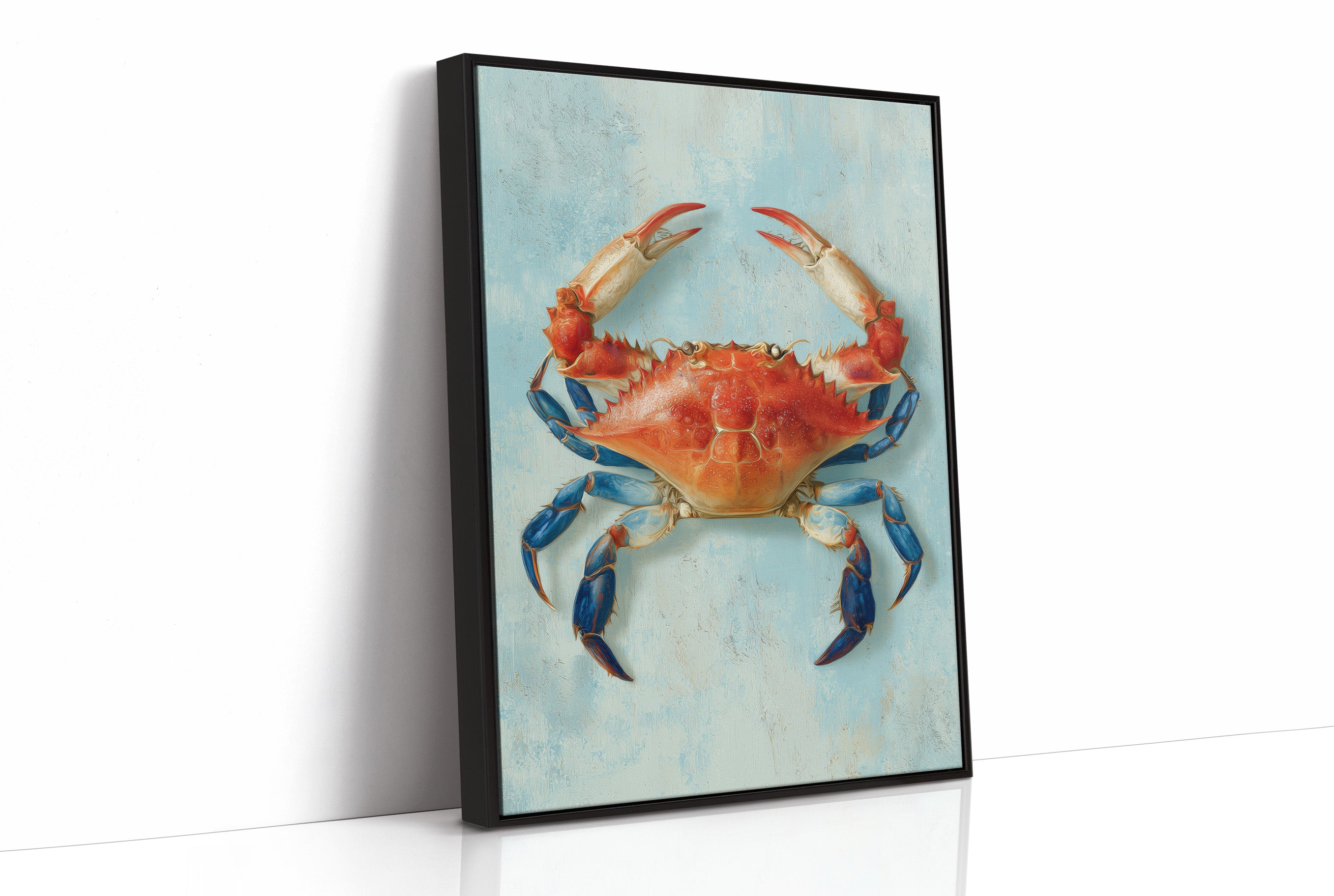 Coastal Guardian In Vibrant Repose