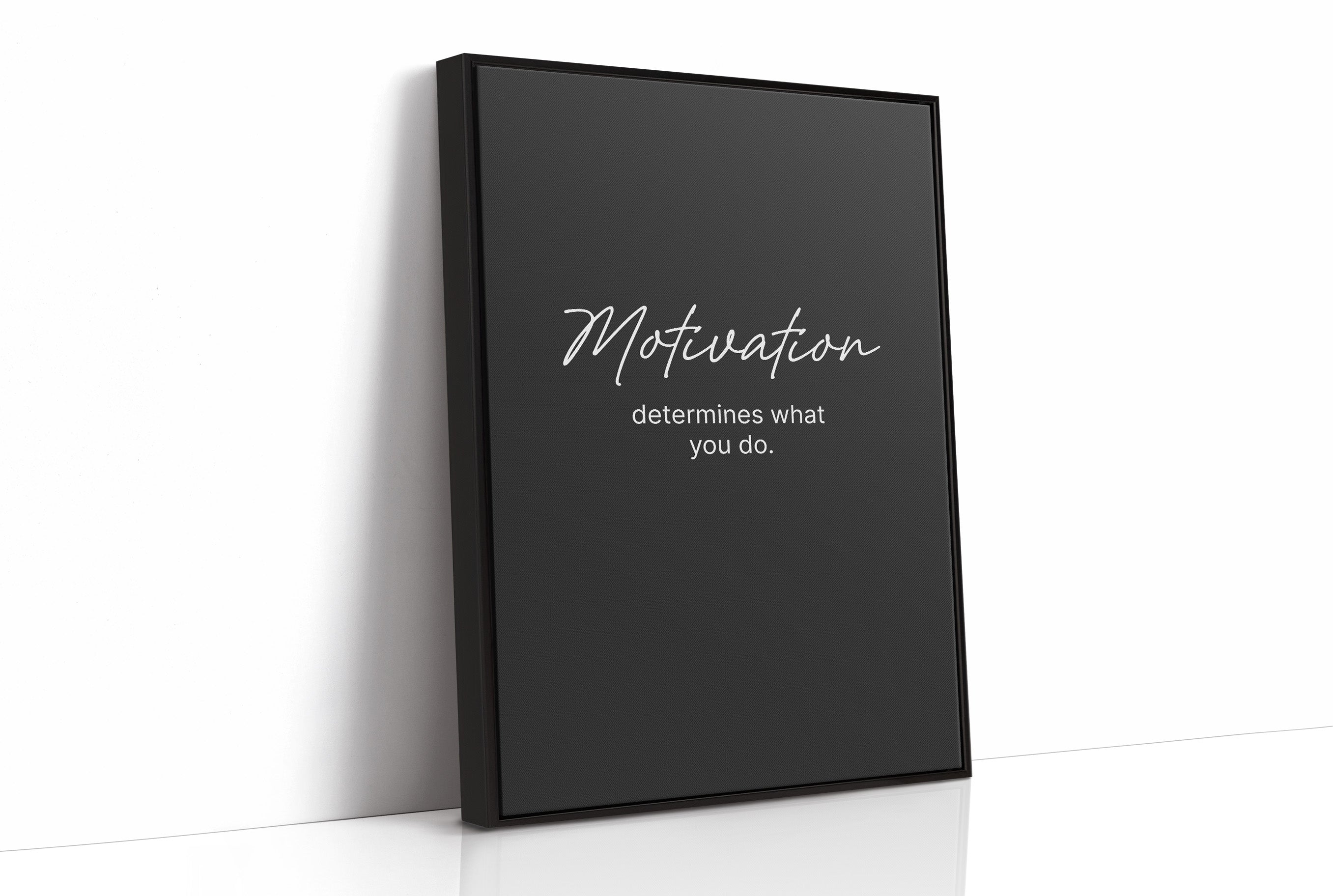 Motivation Determines Action