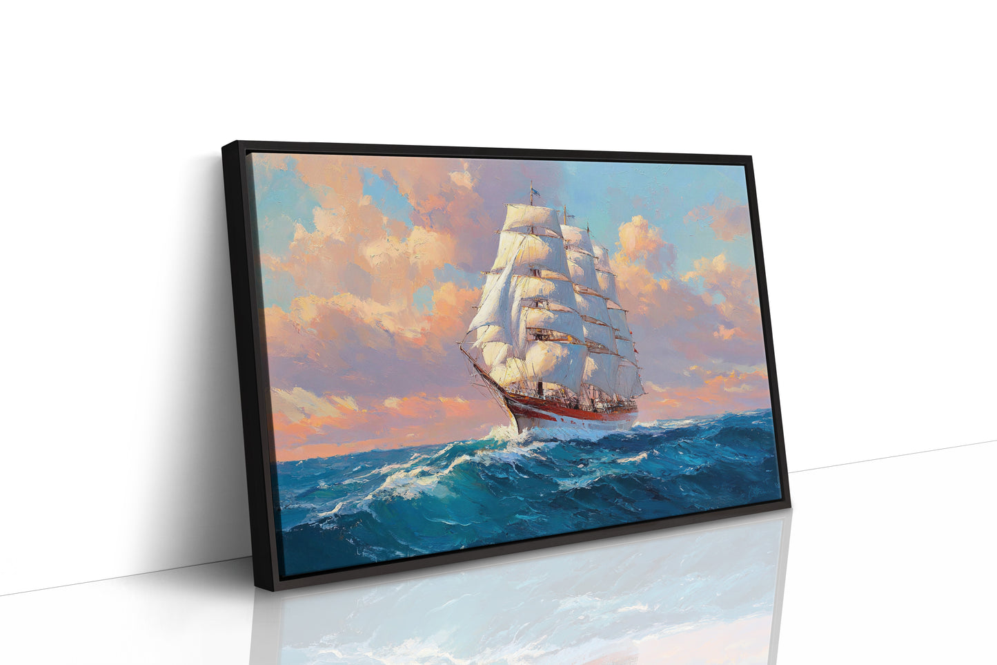 Sunset Sails Chase Ocean Dreams