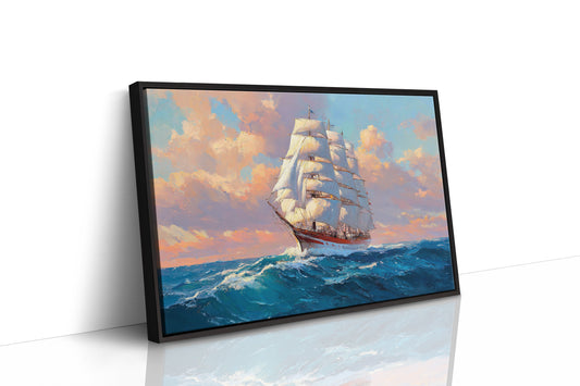 Sunset Sails Chase Ocean Dreams