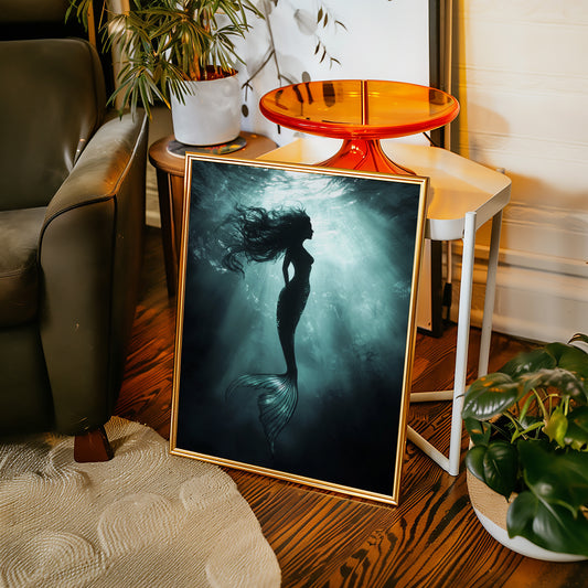 Dancer Beneath the Moonlit Waves