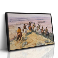 Riders Follow Ancient Prairie Winds