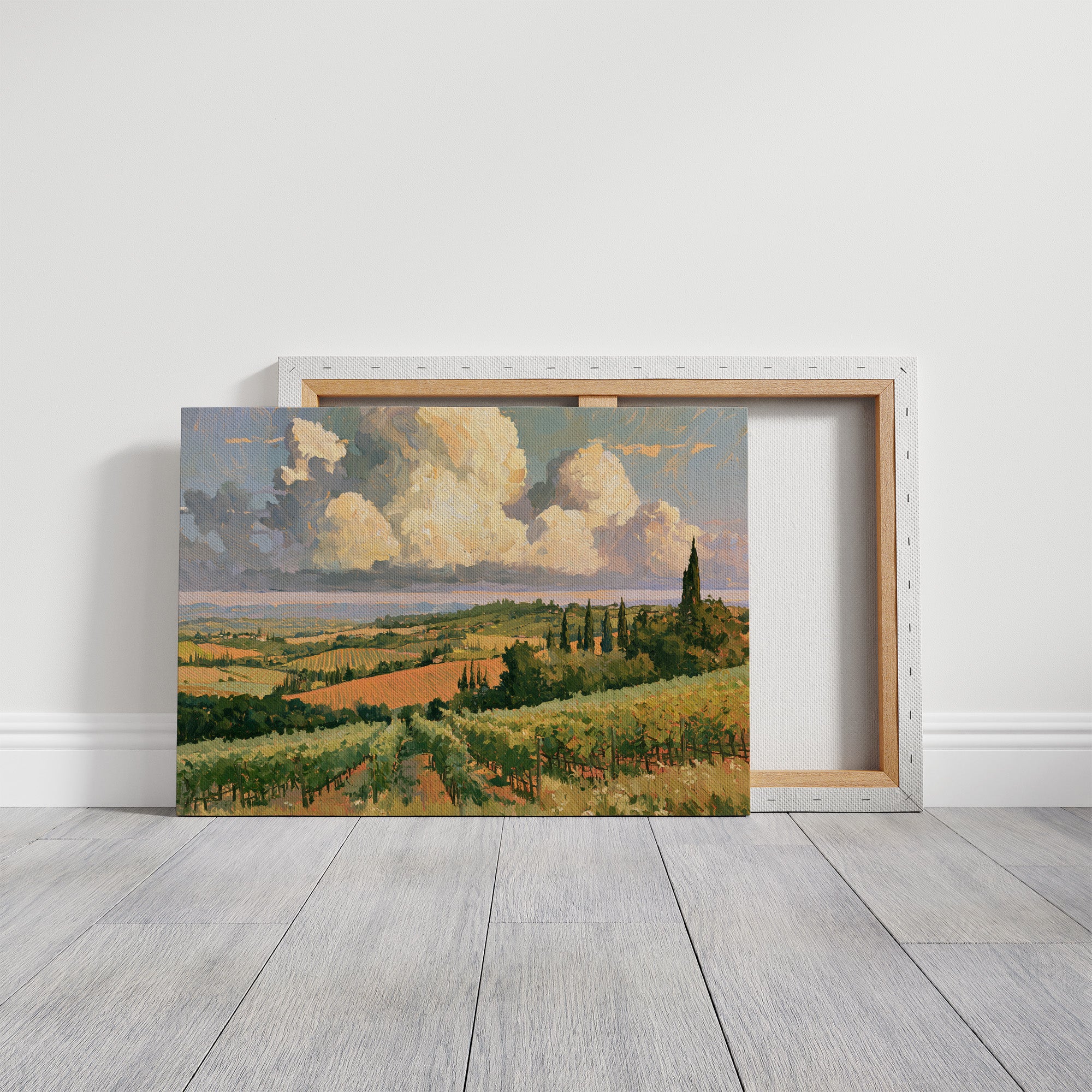 Tuscan Vineyard, Building Storm