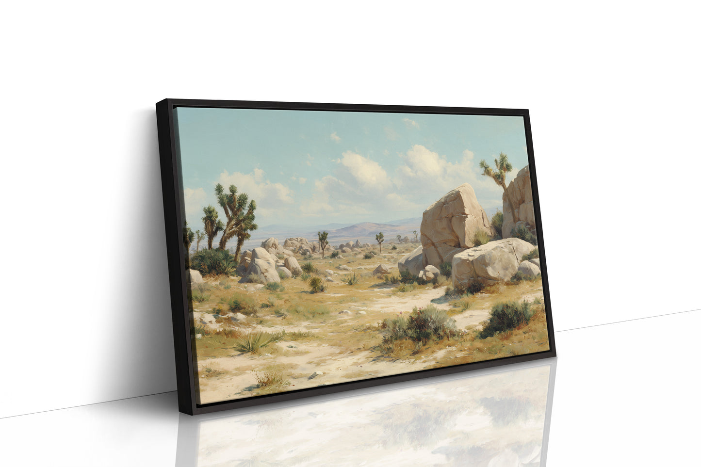 Joshua Trees Stand Through Endless Noon
