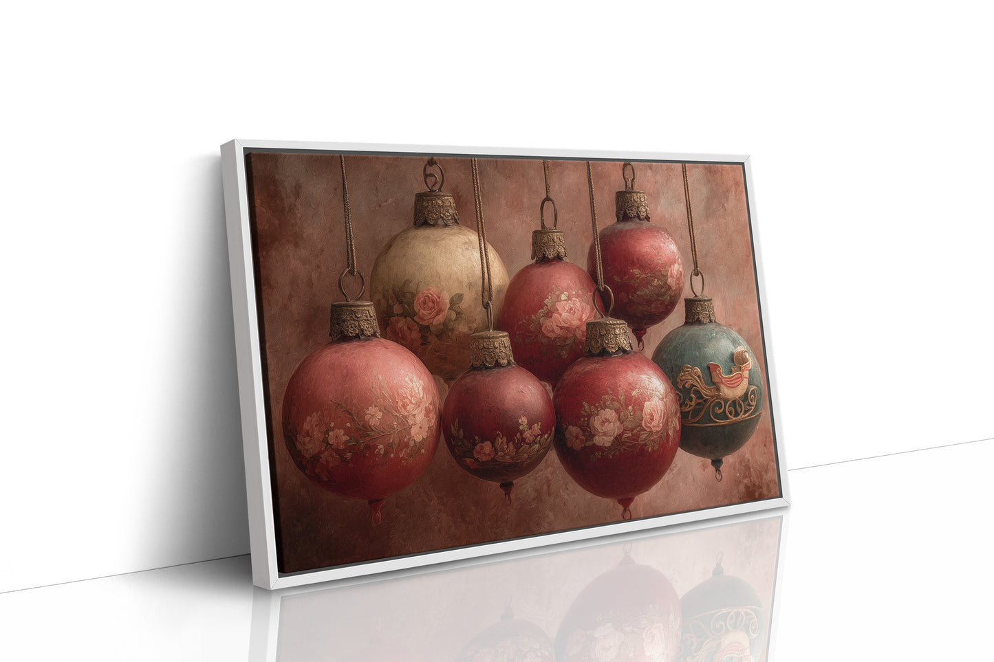 Antique Baubles in Rose and Rust