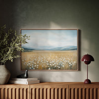 Daisies Dance Through Golden Fields