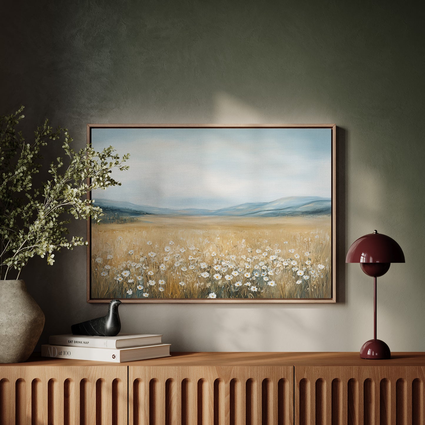 Daisies Dance Through Golden Fields