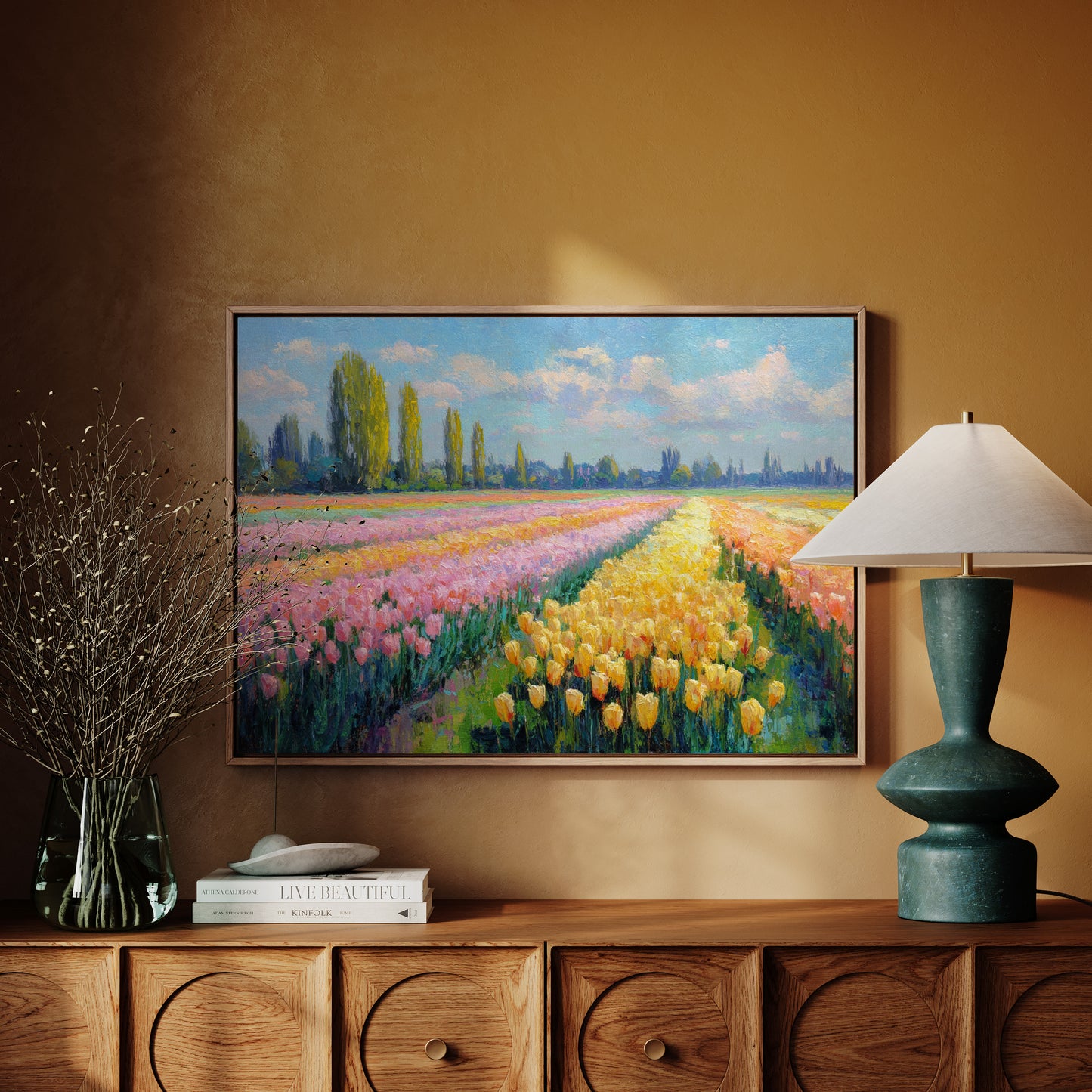 Fields of Colorful Conversations