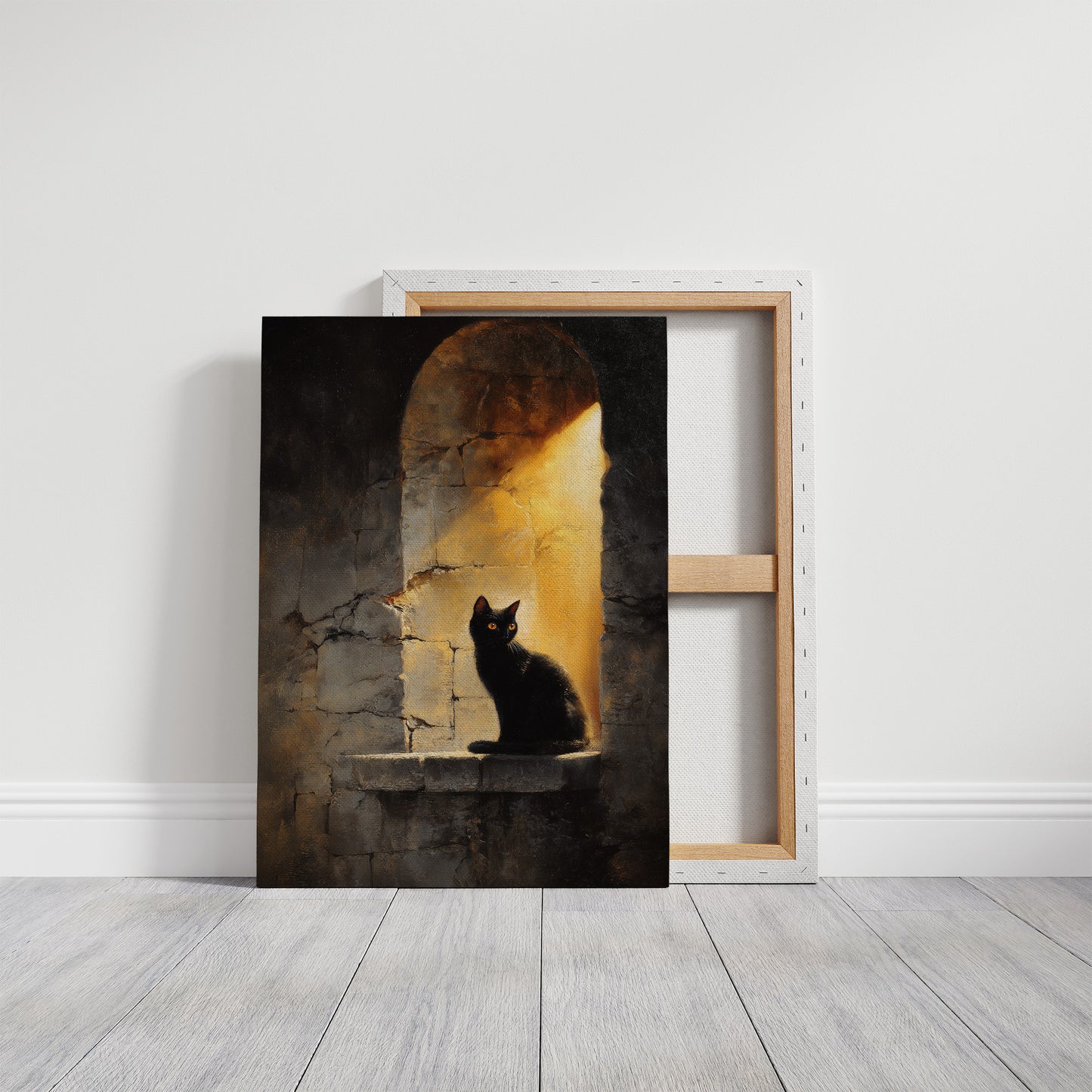 Ancient Light Finds Feline Guardian