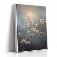 Cherry Blossoms Pierce Storm Clouds