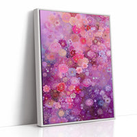 Cherry Blossoms Dance Through Purple Dreams