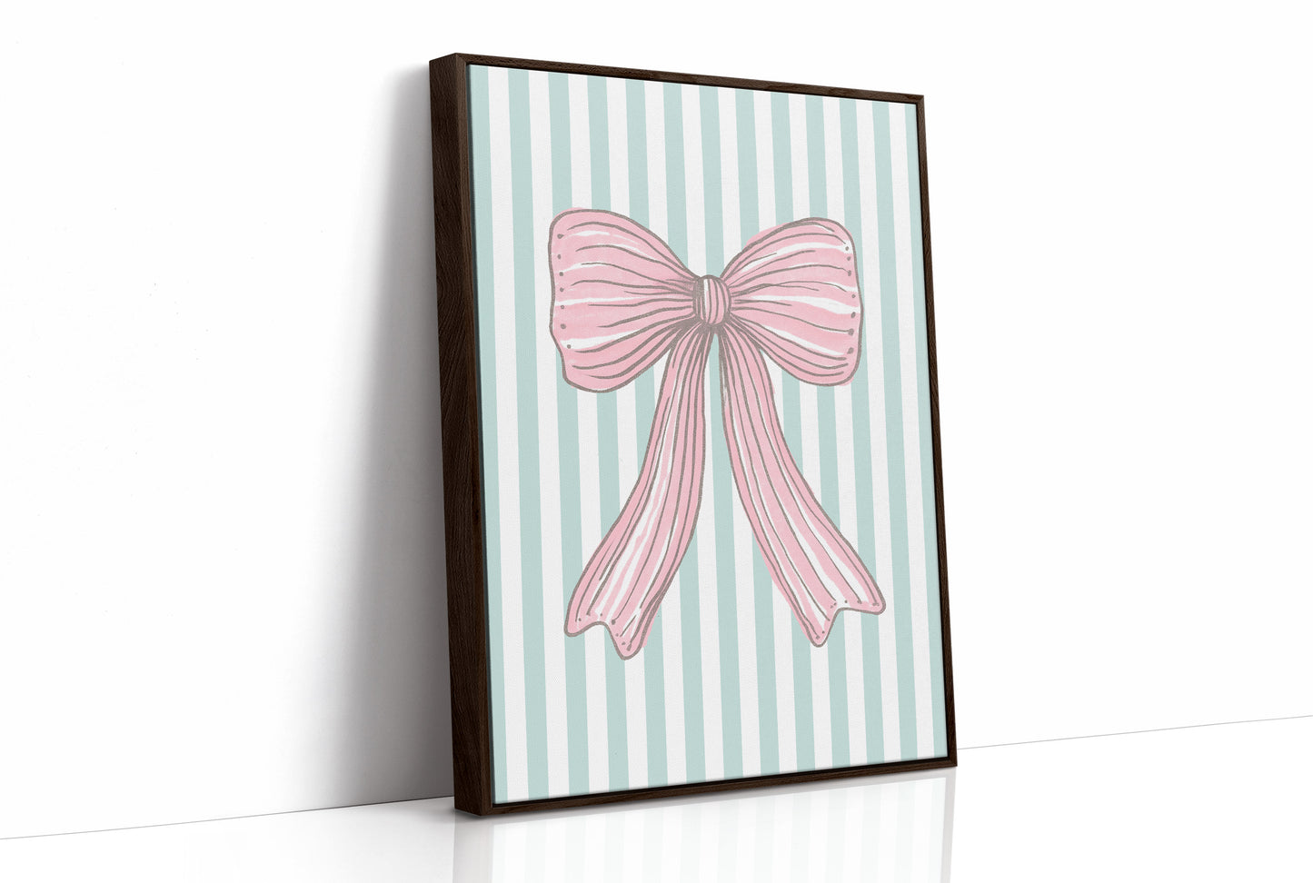 Sketched in Pink, Tied With Care