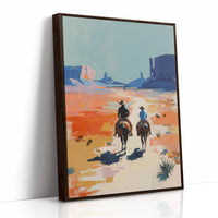 Riding Into Painted Horizon