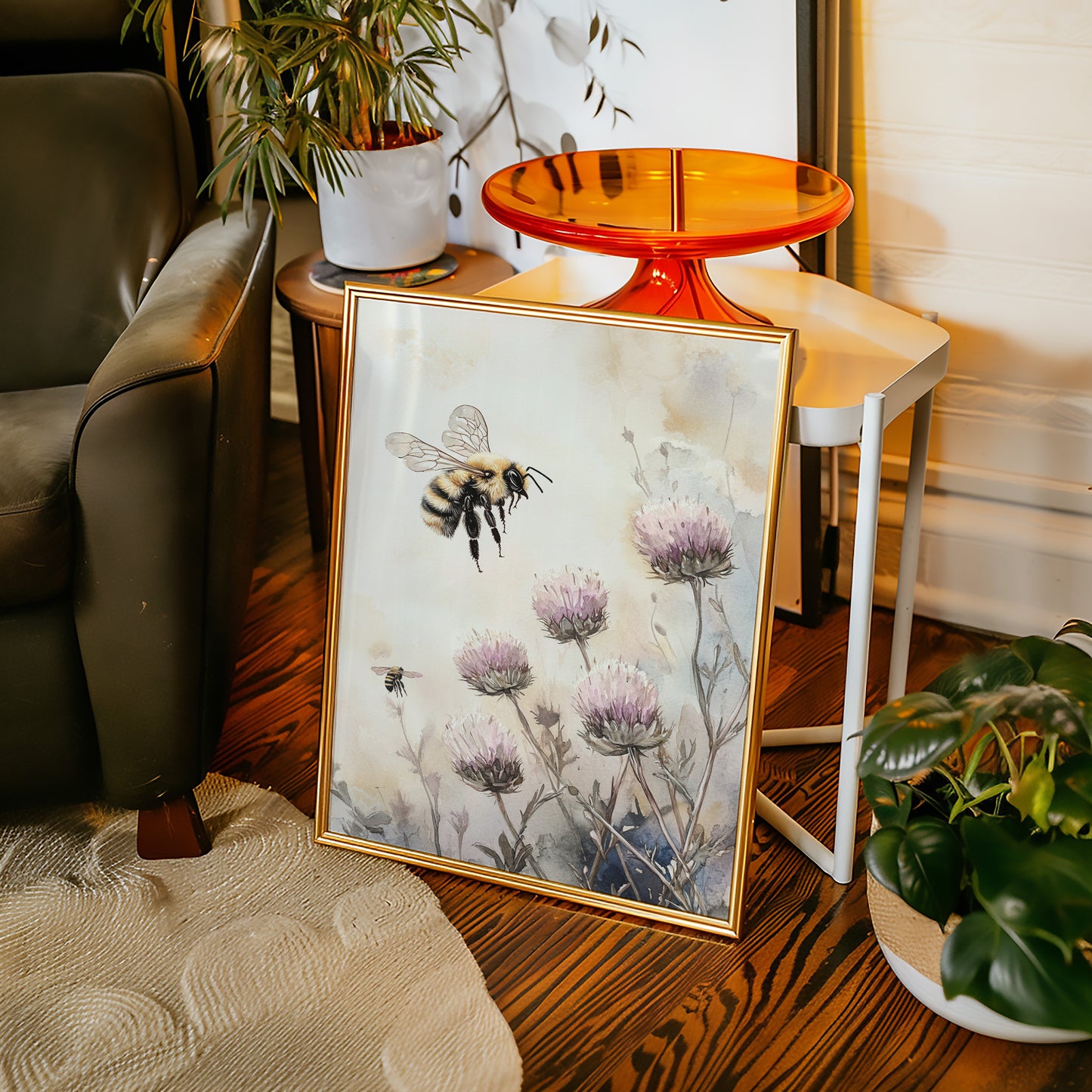 Pollinators Dance Among Petals
