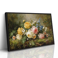 Summer Roses Dance With Wild Daisies