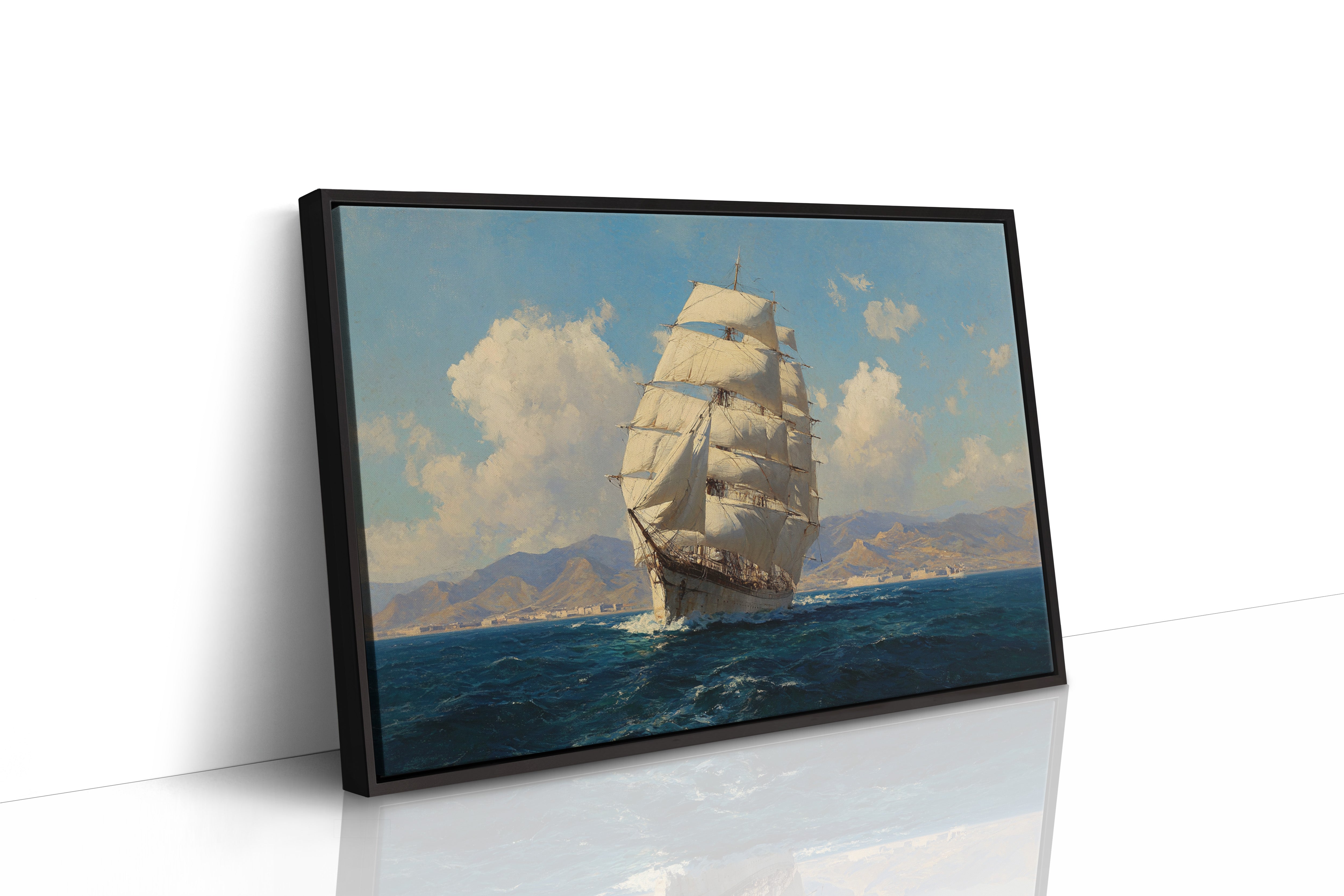 Tall Ship Charts Mediterranean Dreams