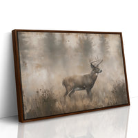 Antlers Through the Mist