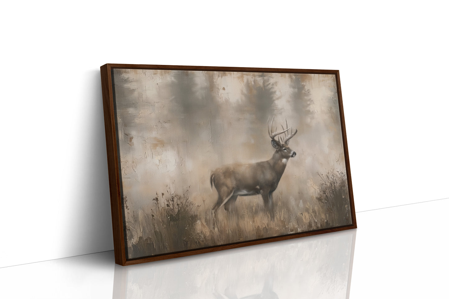 Antlers Through the Mist