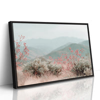 Desert Blossoms Paint Mountain Dreams