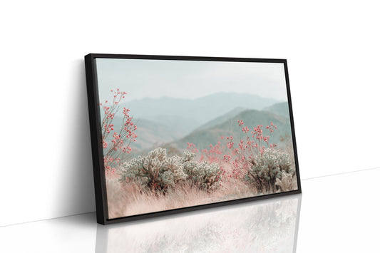 Desert Blossoms Paint Mountain Dreams