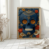 Floral Reverie Beneath Bone