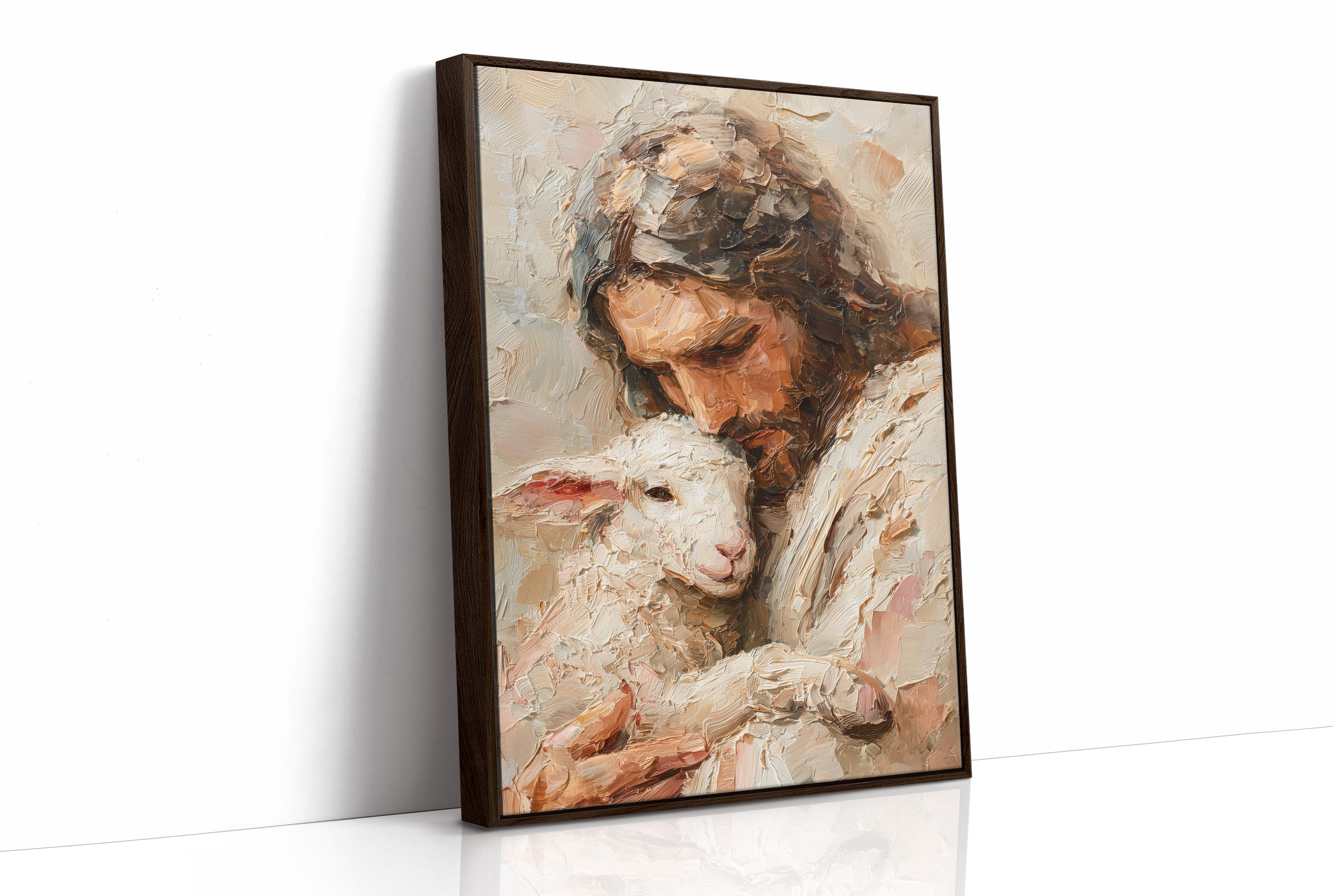 Tender Shepherd Holds The Innocent