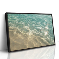 Crystal Tides Kiss Golden Shore