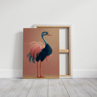 Sleepy Ostrich, Feathers Aflutter