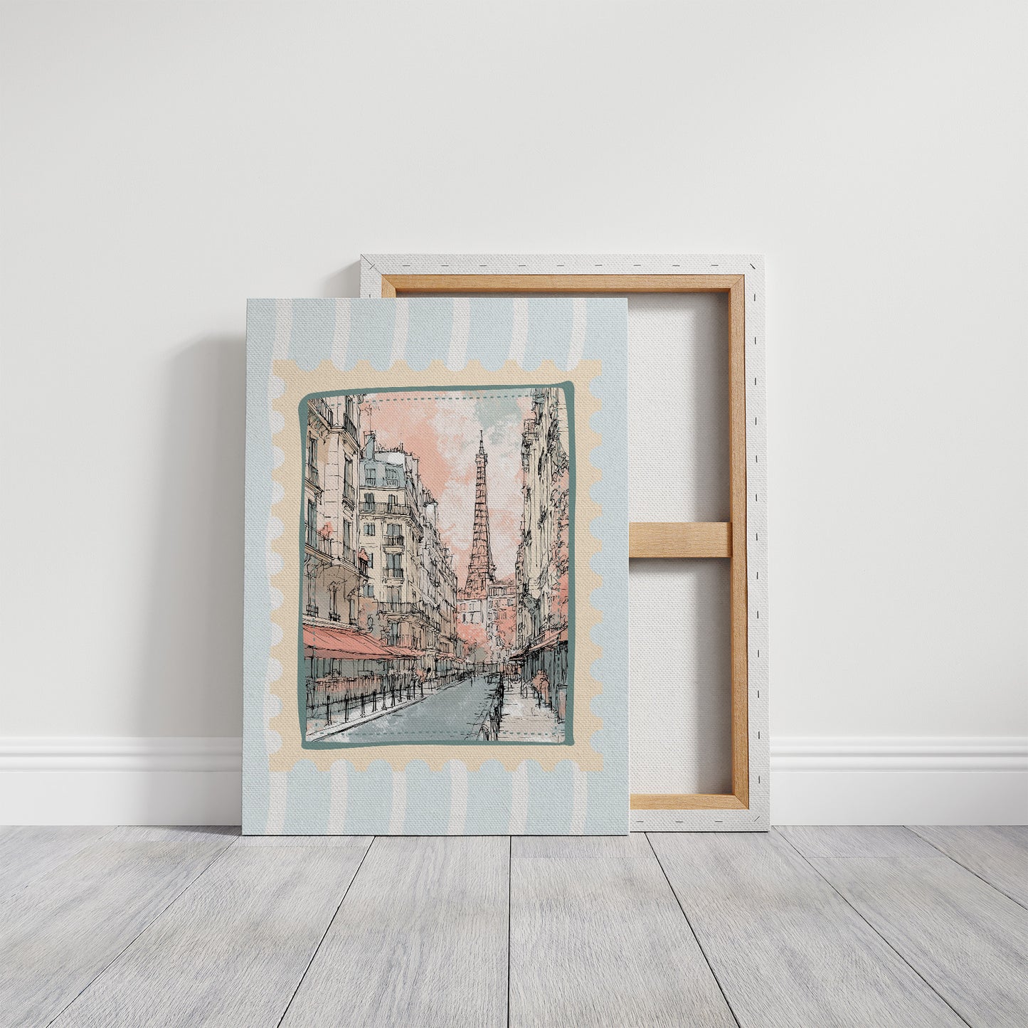 A Paris Street, Stamped