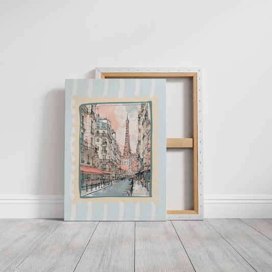 A Paris Street, Stamped